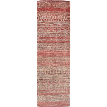 Tappeto Royal Gabbeh Pakistan marrone bianco 76x252