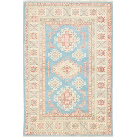 Tappeto Kazak Afghanistan bianco beige 99x149