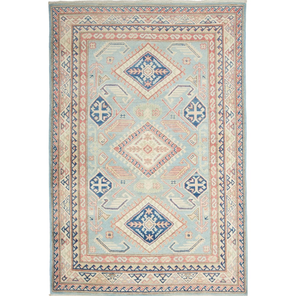 Tappeto Kazak Afghanistan beige 120x179 Tappeto Kazak Afghanistan beige 120x179