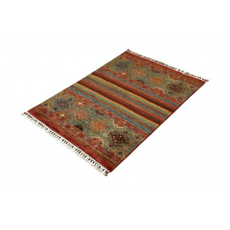 Tappeto Samarkand Pakistan marrone grigio 84x116