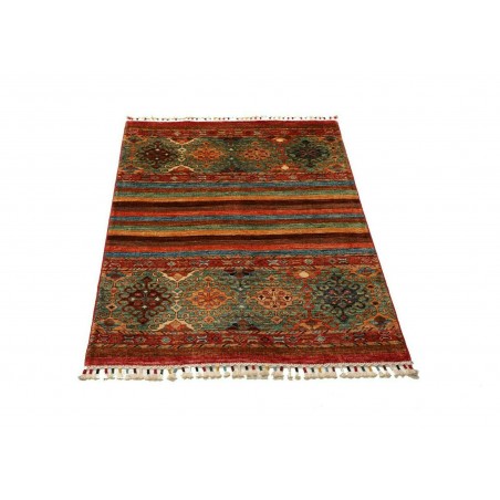 Tappeto Samarkand Pakistan marrone grigio 84x116