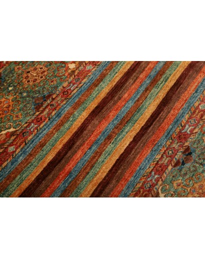 Tappeto Samarkand Pakistan marrone grigio 84x116