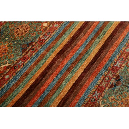 Tappeto Samarkand Pakistan marrone grigio 84x116