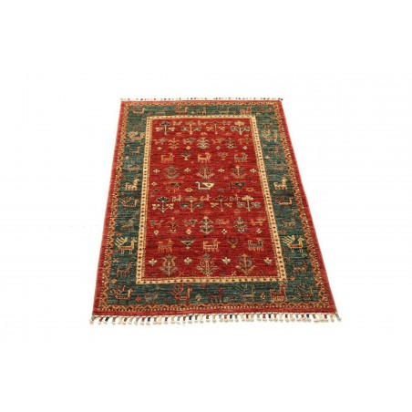 Tappeto Rubin Pakistan rosso grigio 82x122