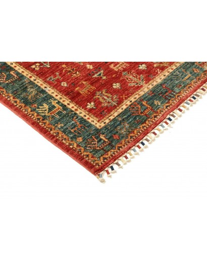 Tappeto Rubin Pakistan rosso grigio 82x122
