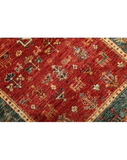 Tappeto Rubin Pakistan rosso grigio 82x122