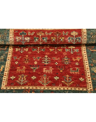 Tappeto Rubin Pakistan rosso grigio 82x122