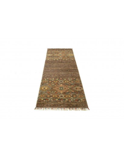 Tappeto Rubin Pakistan bianco grigio 72x202