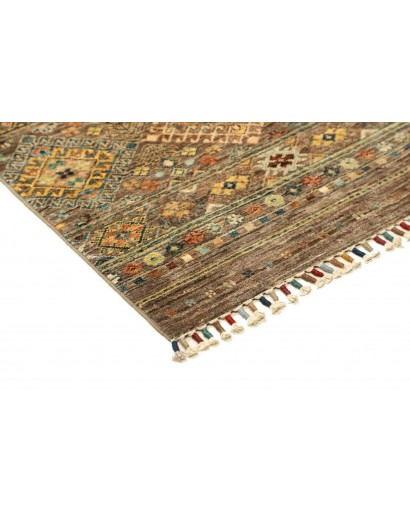 Tappeto Rubin Pakistan bianco grigio 72x202