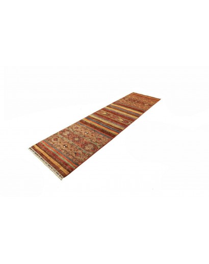 Tappeto Samarkand Pakistan arancione grigio 81x299