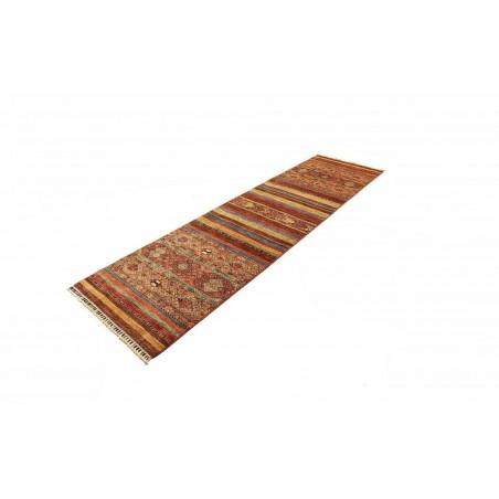 Tappeto Samarkand Pakistan arancione grigio 81x299