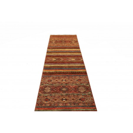 Tappeto Samarkand Pakistan arancione grigio 81x299