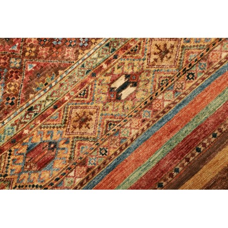 Tappeto Samarkand Pakistan arancione grigio 81x299