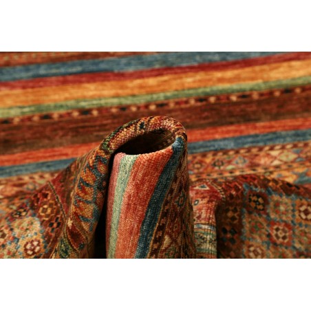 Tappeto Samarkand Pakistan arancione grigio 81x299