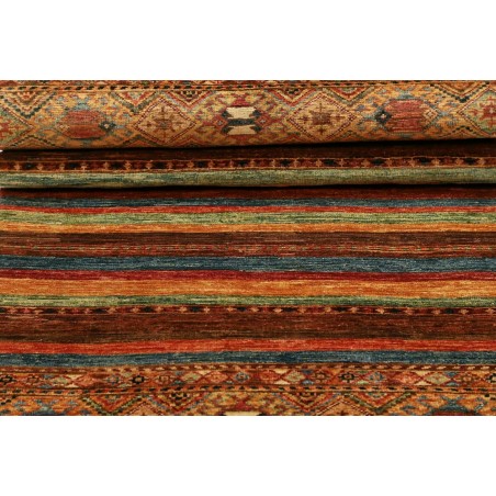 Tappeto Samarkand Pakistan arancione grigio 81x299