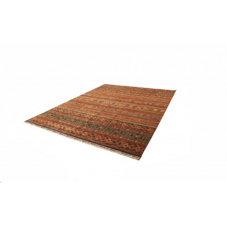 Tappeto Samarkand Pakistan marrone giallo 250x313