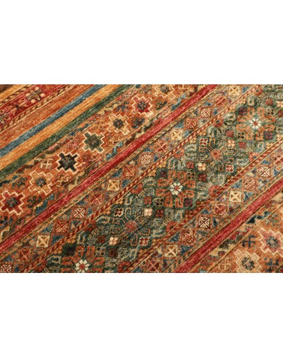 Tappeto Samarkand Pakistan marrone giallo 250x313