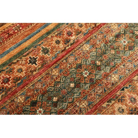 Tappeto Samarkand Pakistan marrone giallo 250x313