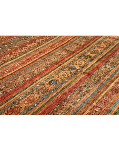 Tappeto Samarkand Pakistan marrone giallo 250x313