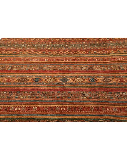 Tappeto Samarkand Pakistan marrone giallo 250x313