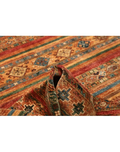 Tappeto Samarkand Pakistan marrone giallo 250x313