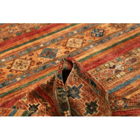 Tappeto Samarkand Pakistan marrone giallo 250x313