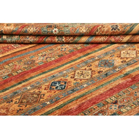 Tappeto Samarkand Pakistan marrone giallo 250x313