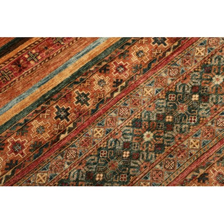 Tappeto Samarkand Pakistan marrone giallo 249x303