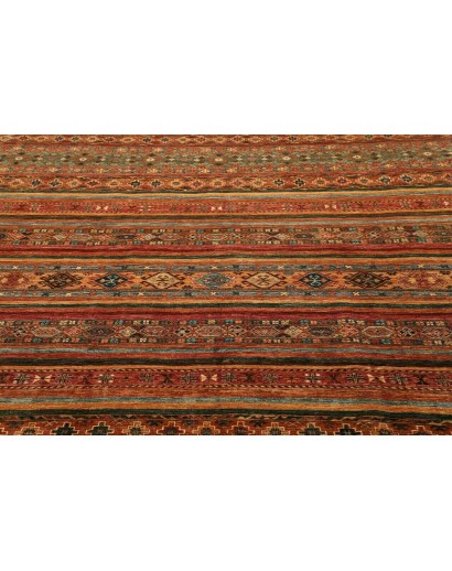 Tappeto Samarkand Pakistan marrone giallo 249x303