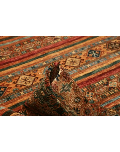 Tappeto Samarkand Pakistan marrone giallo 249x303