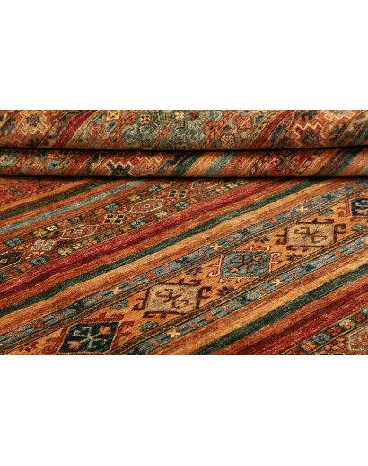 Tappeto Samarkand Pakistan marrone giallo 249x303