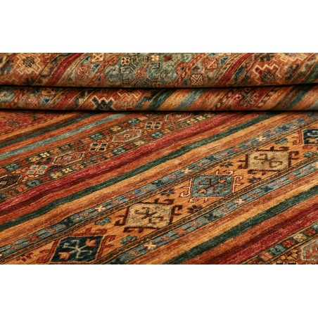 Tappeto Samarkand Pakistan marrone giallo 249x303