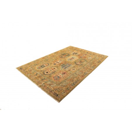 Tappeto Tribal Pakistan arancione grigio 169x240