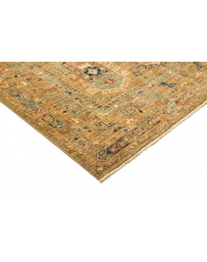 Tappeto Tribal Pakistan arancione grigio 169x240