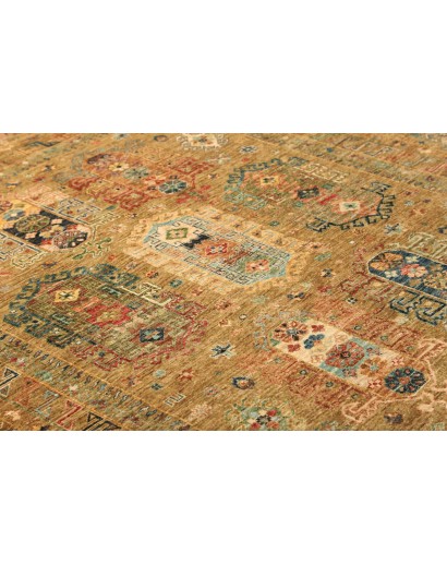 Tappeto Tribal Pakistan arancione grigio 169x240