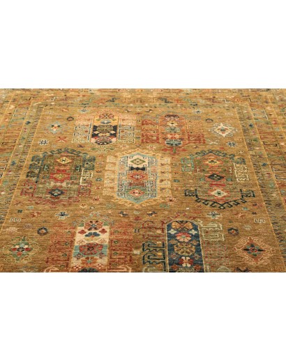 Tappeto Tribal Pakistan arancione grigio 169x240