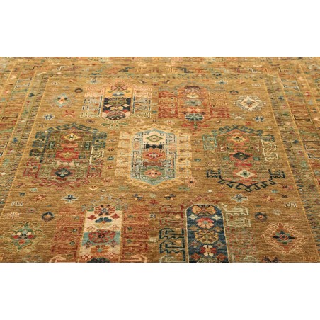 Tappeto Tribal Pakistan arancione grigio 169x240