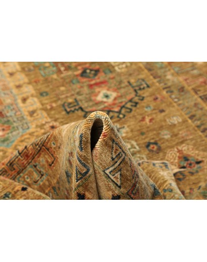 Tappeto Tribal Pakistan arancione grigio 169x240