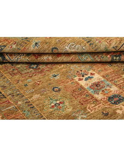 Tappeto Tribal Pakistan arancione grigio 169x240