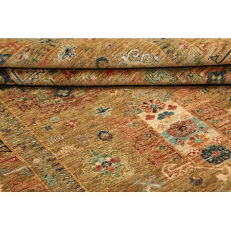 Tappeto Tribal Pakistan arancione grigio 169x240
