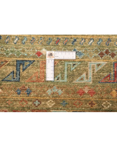 Tappeto Tribal Pakistan arancione grigio 169x240