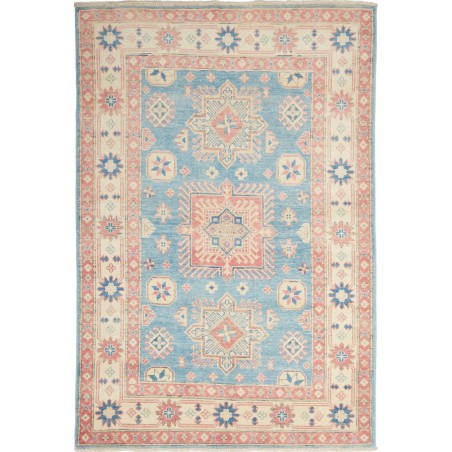 Tappeto Kazak Afghanistan beige grigio 122x182
