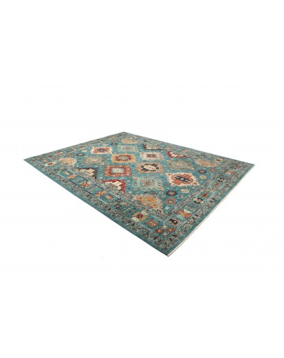 Tappeto Tribal Pakistan grigio marrone 248x312