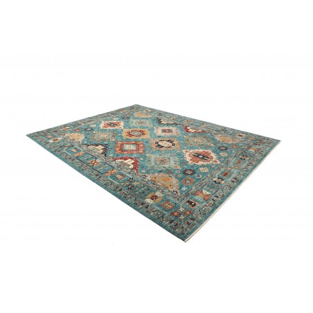 Tappeto Tribal Pakistan grigio marrone 248x312