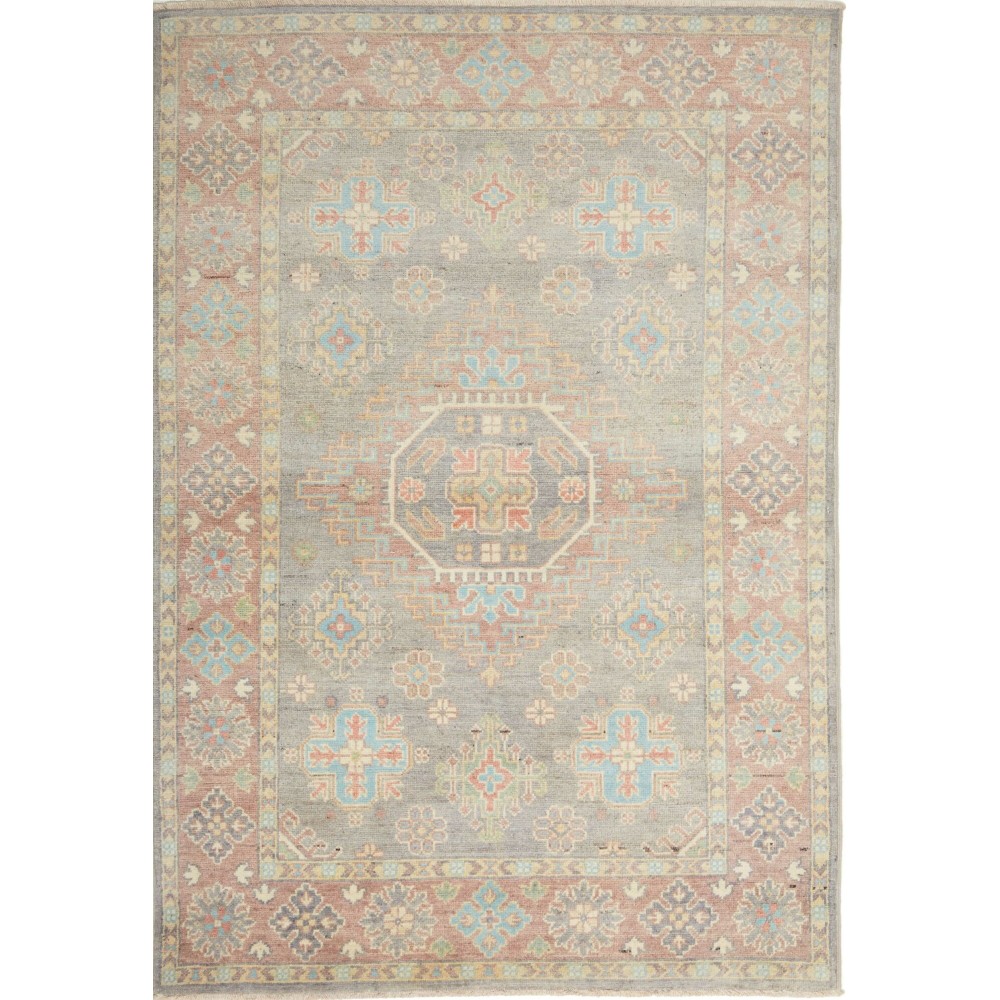 Tappeto Kazak Afghanistan beige 120x174 Tappeto Kazak Afghanistan beige 120x174