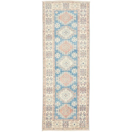 Tappeto Kazak Afghanistan bianco 64x178
