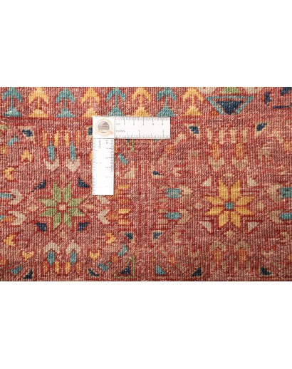 Tappeto Mamlouk Pakistan rosso 245x306
