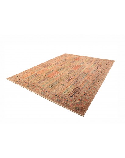 Tappeto Tribal Pakistan marrone grigio 245x298