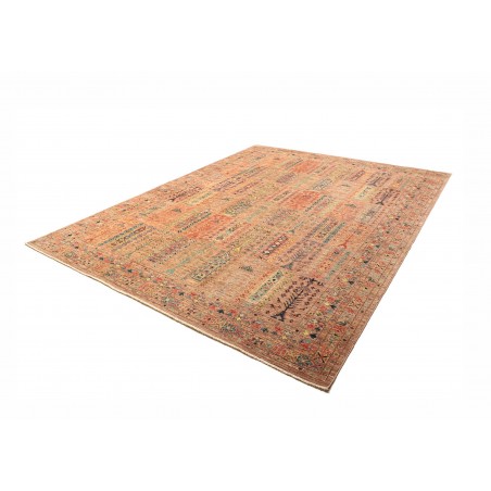 Tappeto Tribal Pakistan marrone grigio 245x298