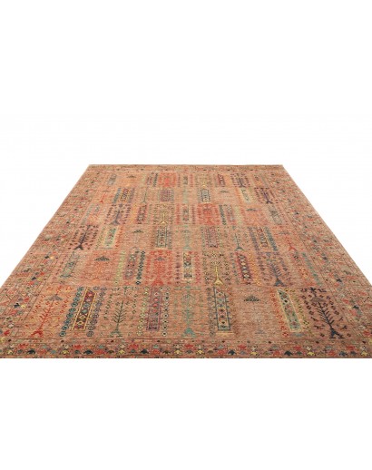 Tappeto Tribal Pakistan marrone grigio 245x298